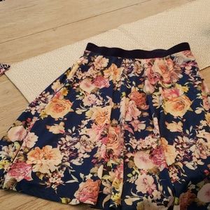 Le Lis faux suede skirt